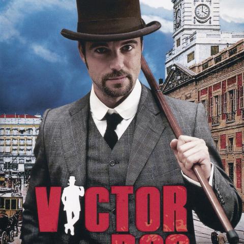 Cartel de la serie "Víctor Ros", de TVE - Basada en las novelas de Jerónimo Tistante_
