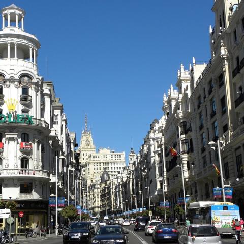 Gran Vía street