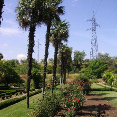 Torrelaguna, gardens of Santa Lucia