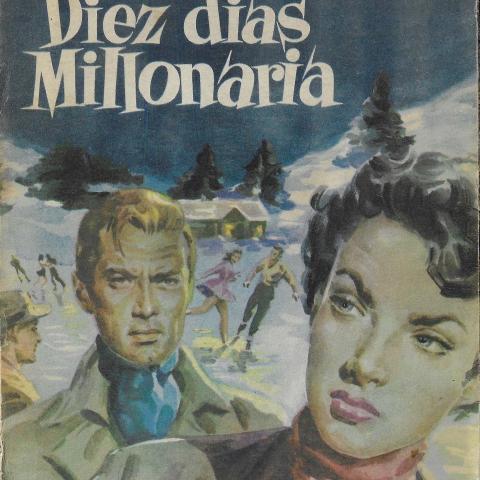 Cubierta libro Diez días millonaria_