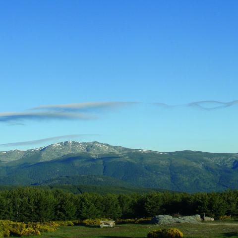 Parque Nacional Sierra Guadarrama. Vista de Peñalara y La Morcuera