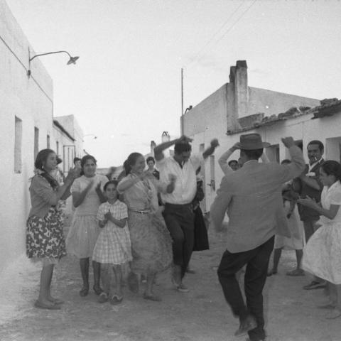 poblado Altamira bailando flamenco Santos Yubero