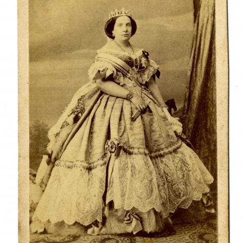 Retrato de la Reina Isabel II