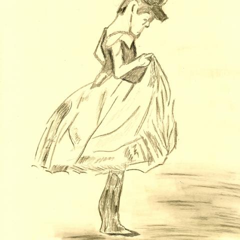 La joven del baile, de José Manuel Obispo