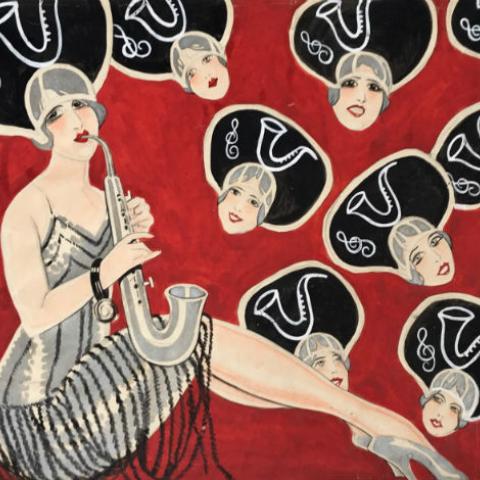 Saxofón cabaret_